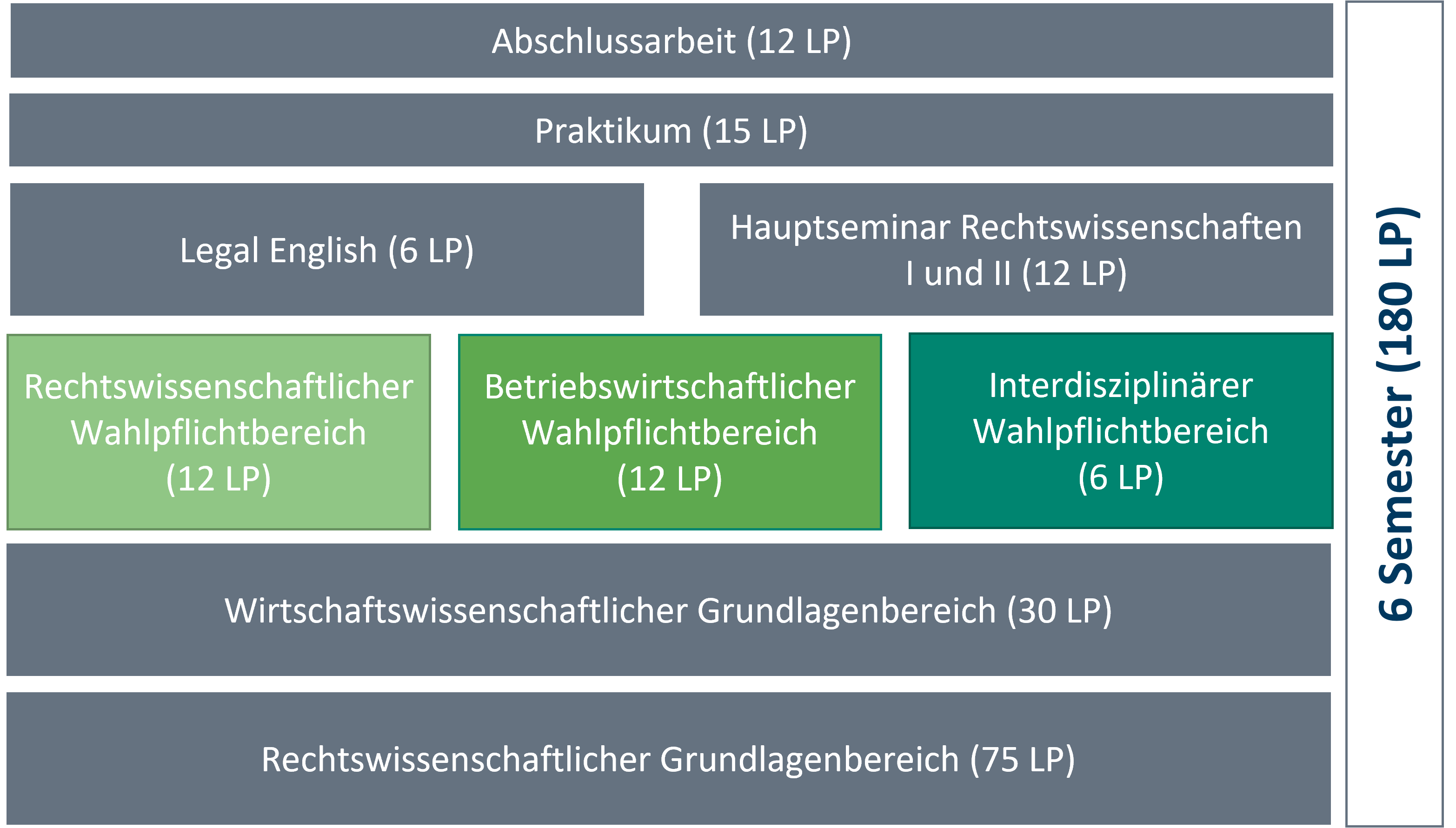 Aufbau Bachelor DEWR