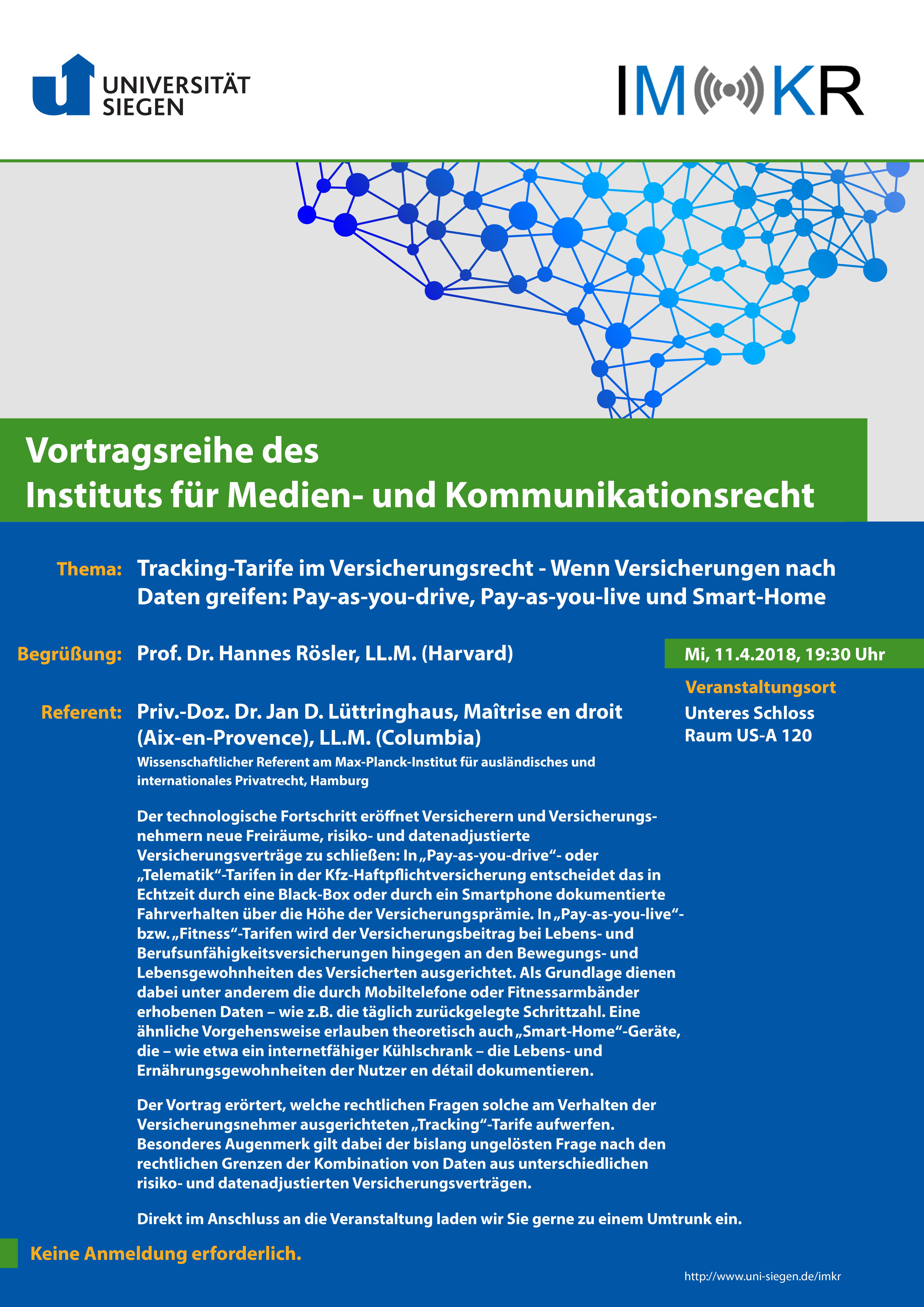 Vortrag Lüttringhaus