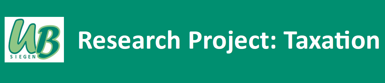 Logo: Research Project Taxation